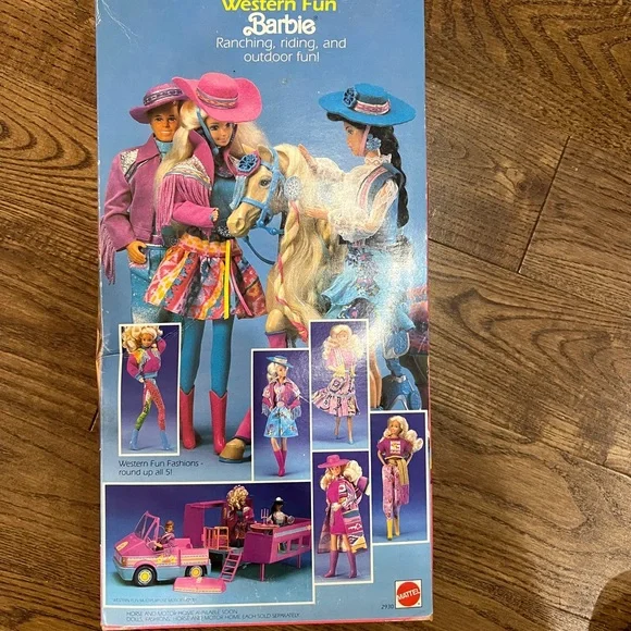 Vintage Black Western Barbie Doll - Picture 4 of 5